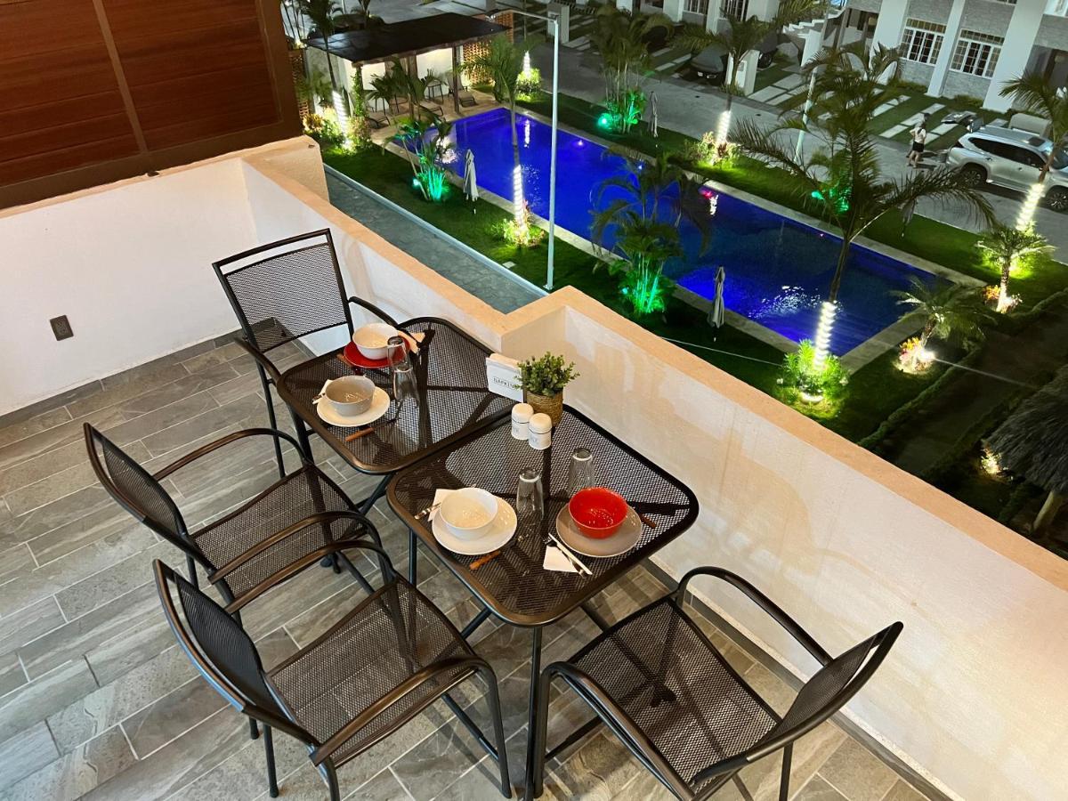 Apartament Penthouse Manzanillo Exclusivo Con Alberca Zewnętrze zdjęcie