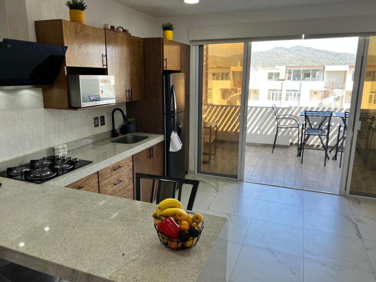 Apartament Penthouse Manzanillo Exclusivo Con Alberca Zewnętrze zdjęcie