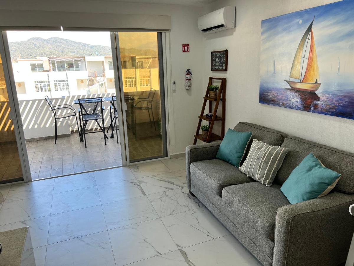 Apartament Penthouse Manzanillo Exclusivo Con Alberca Zewnętrze zdjęcie